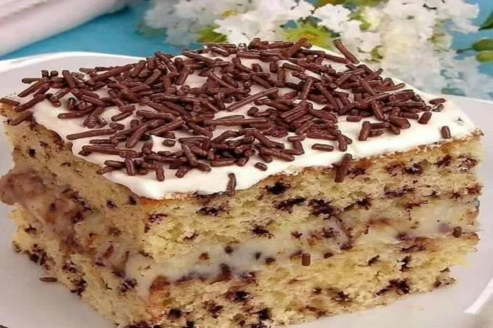 receita de bolo formigueiro fofinho com recheio e cobertura