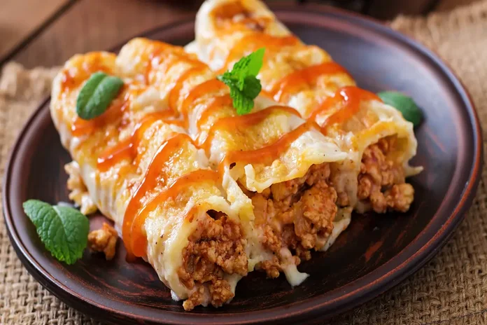 receita de canelone de carne