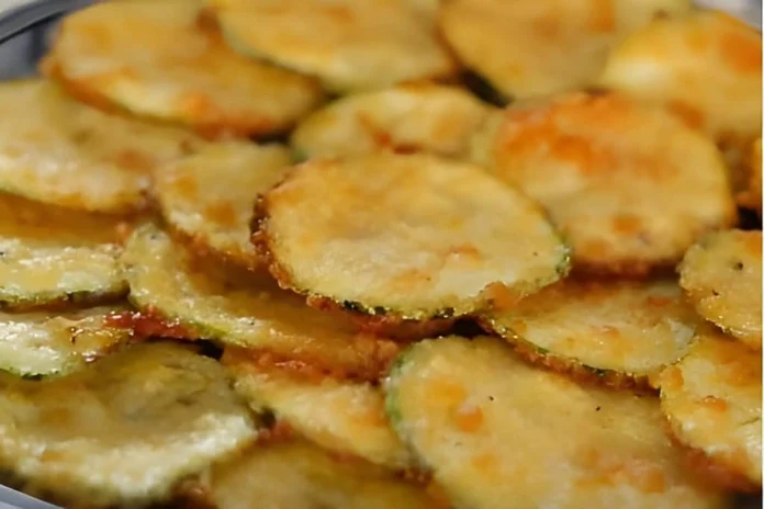 receita de chips de abobrinha com parmesão