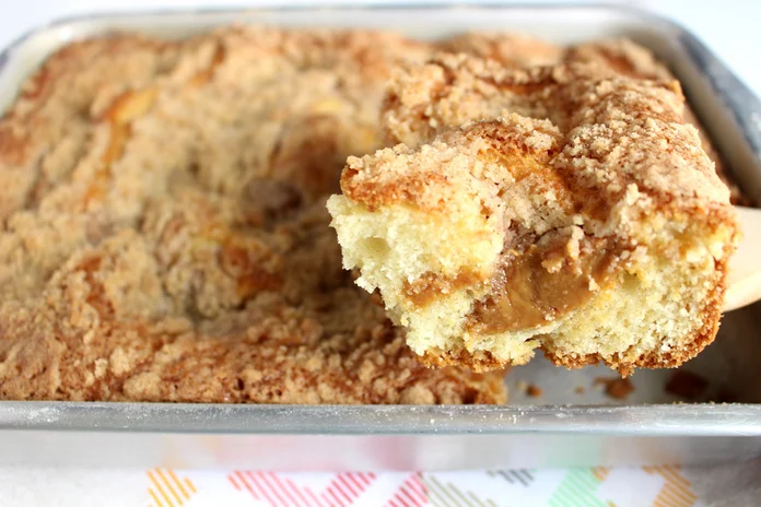 receita de cuca gaúcha original recheada com doce de leite deliciosa do primeiro ao último pedaço