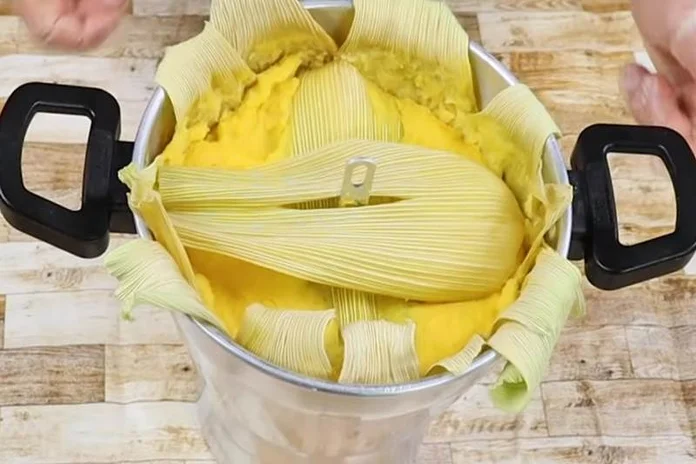 receita de pamonha na cuscuzeira fácil e deliciosa