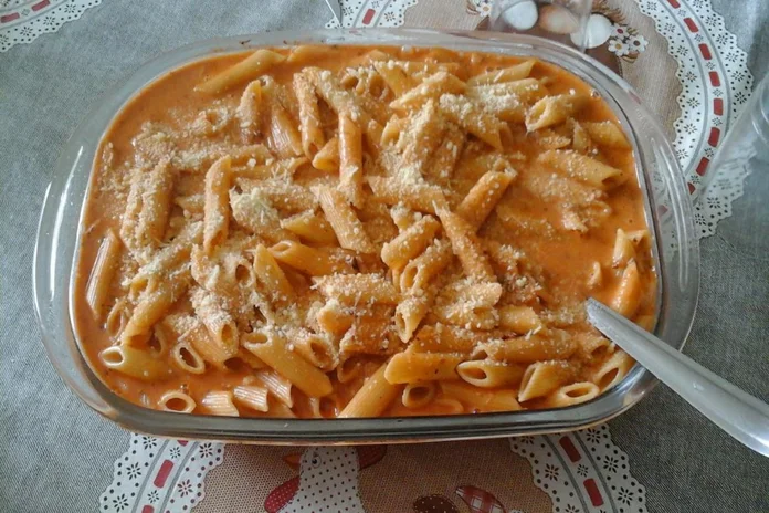 receita de penne na panela de pressão