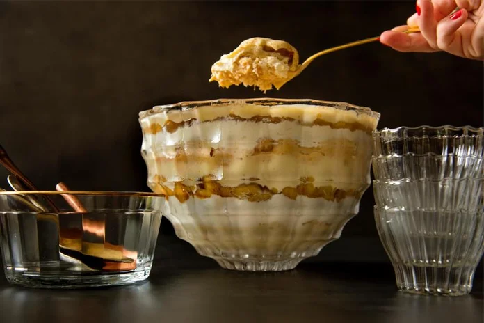 receita de pavê de banana delicioso