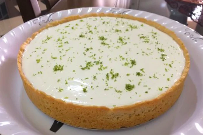 receita de receita fácil de torta de limão deliciosa
