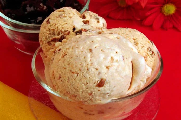 receita de sorvete de doce de leite com ameixa
