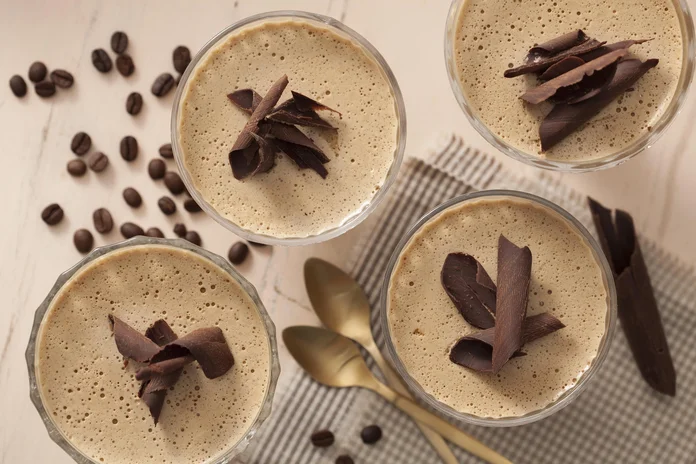 receita de mousse de café