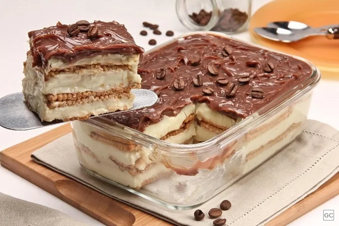 receita de pavê cremoso de café com leite