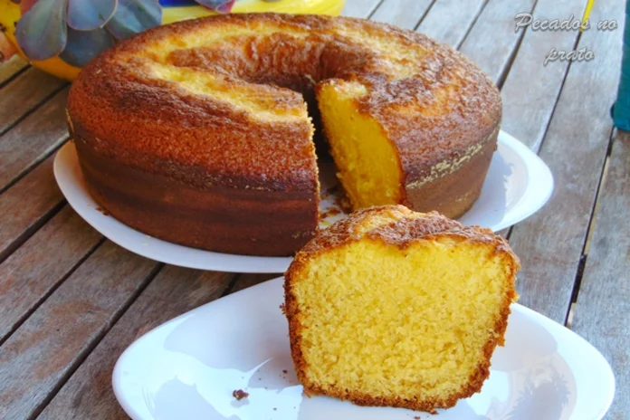 receita de bolo de milho 5 copos delicioso