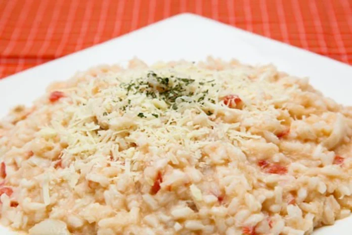 receita de risoto de bacalhau