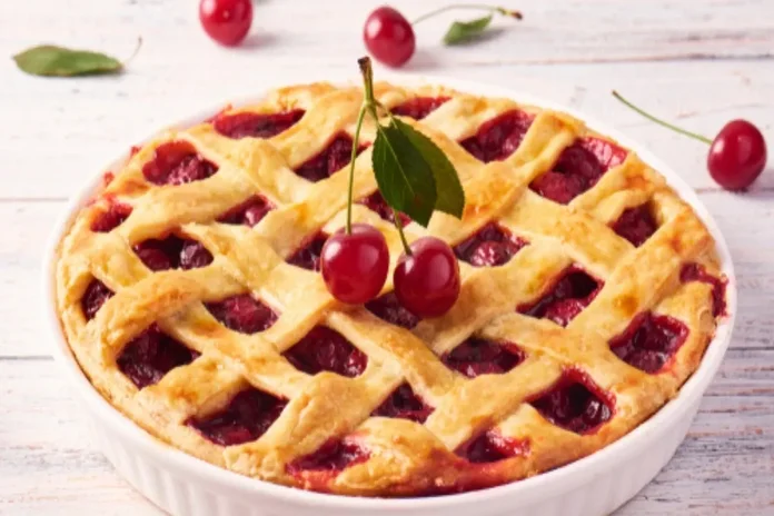 receita de torta de cereja