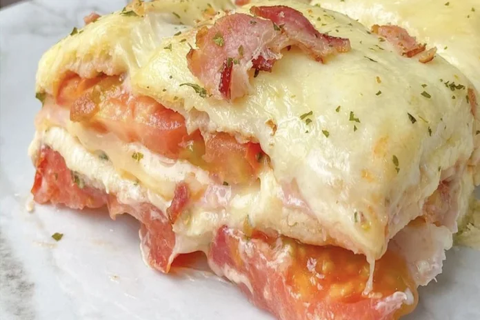 receita de lanche de forno fácil