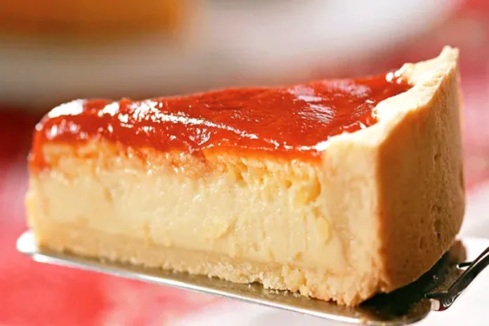 receita de torta de queijo com goiabada