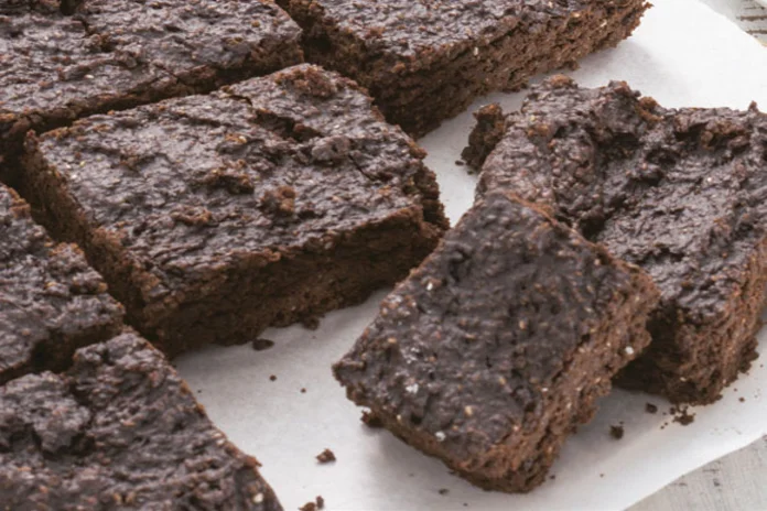 receita de brownie fit com chia simples