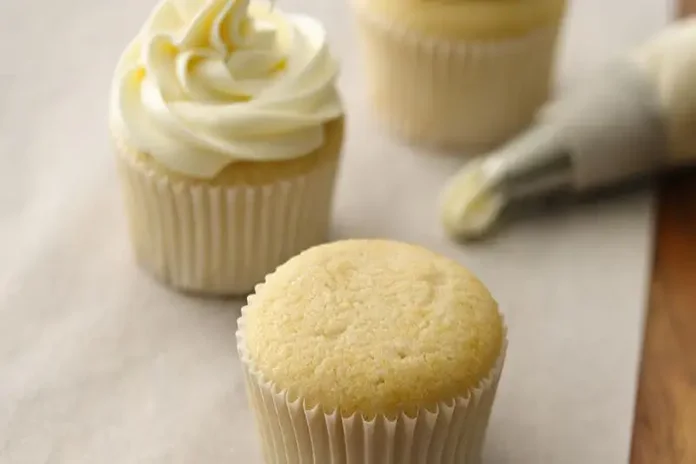 receita de cupcake de baunilha