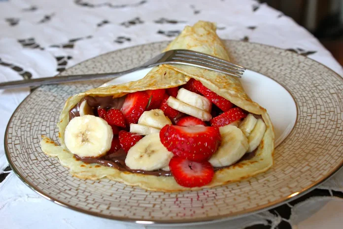 receita de massa de crepe francês