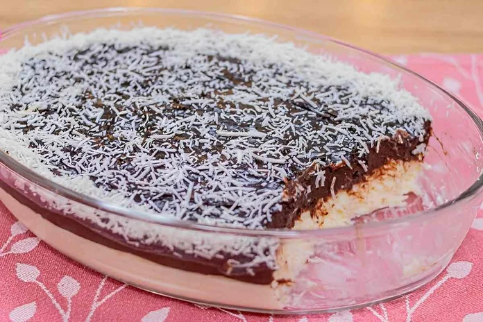 receita de prestígio gelado na travessa prático e delicioso