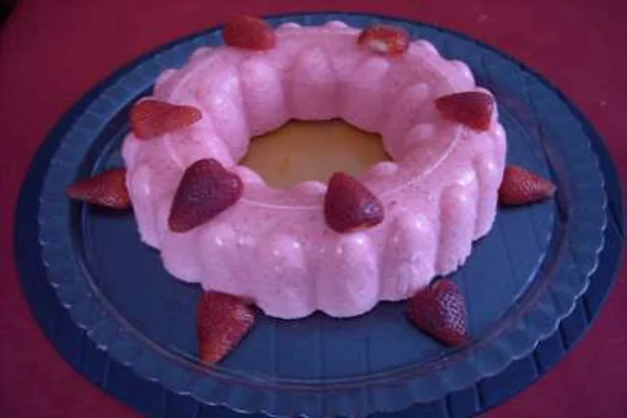 receita de bavaroise de morango sem leite condensado