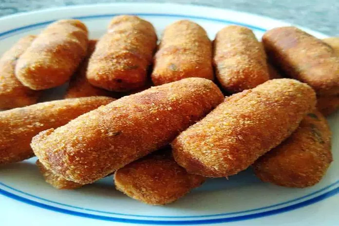 receita de croquete de frango simples