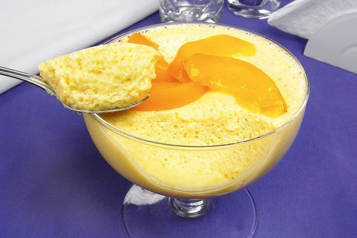 receita de mousse de pêssego