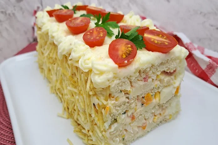 receita de torta fria de palmito