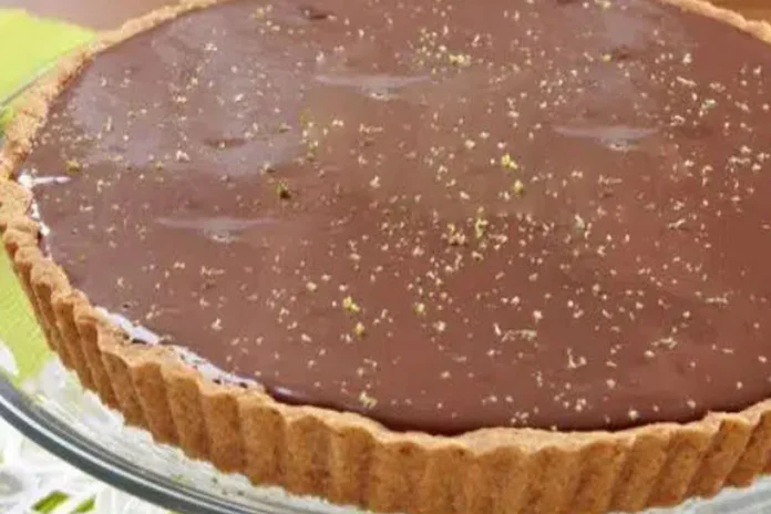 receita de torta de chocolate com banana