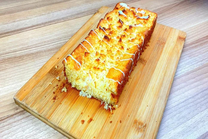 cuca de coco super cremosa