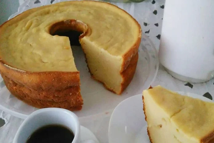 bolo de batata doce cremoso