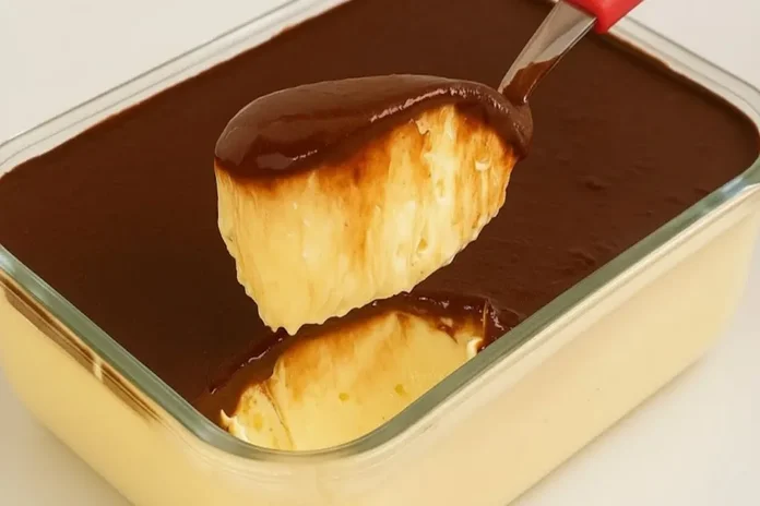 sobremesa de minuto feita no liquidificador