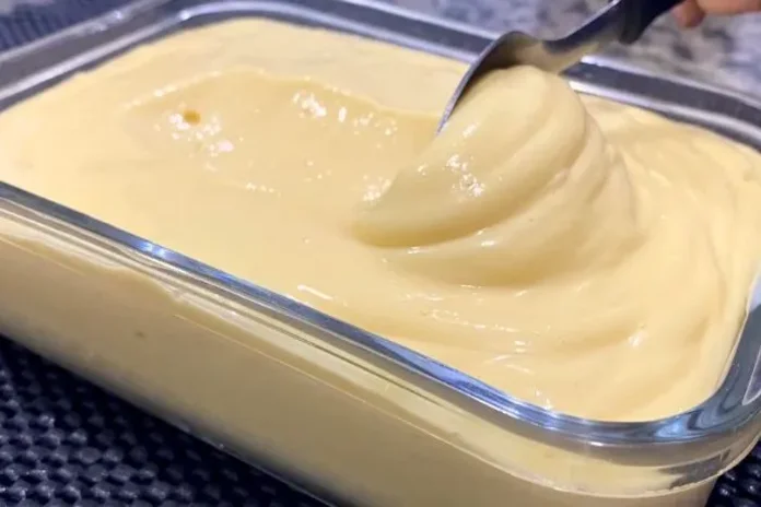 sobremesa rápida de 3 ingredientes só misturar e gelar