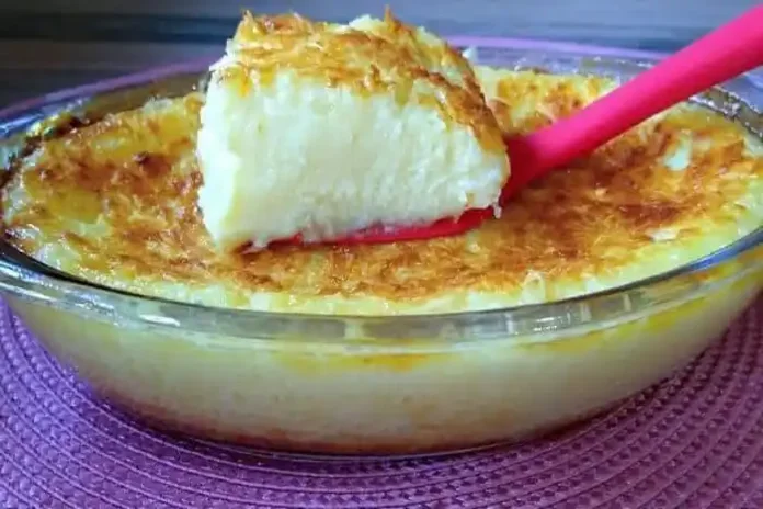 bolo toucinho do céu sem farinha de trigo com só 4 ingredientes