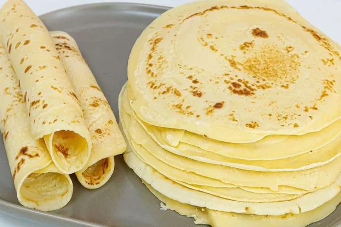 massa de panqueca sem leite para servir toda família