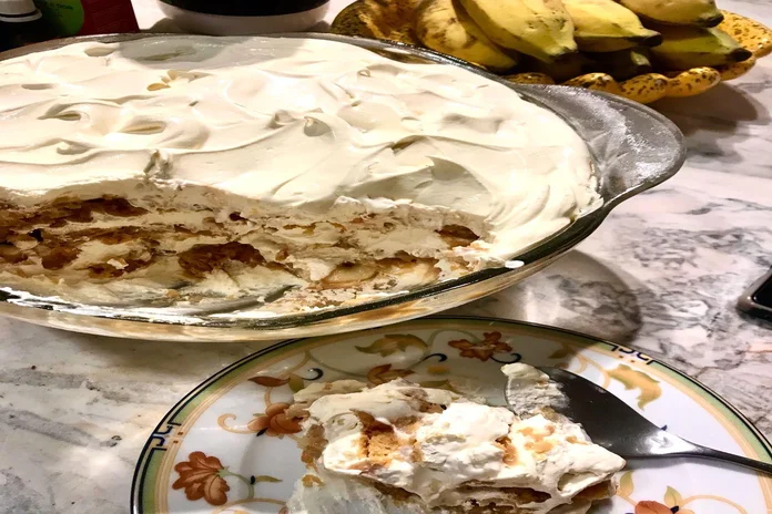 receita de banana pudding