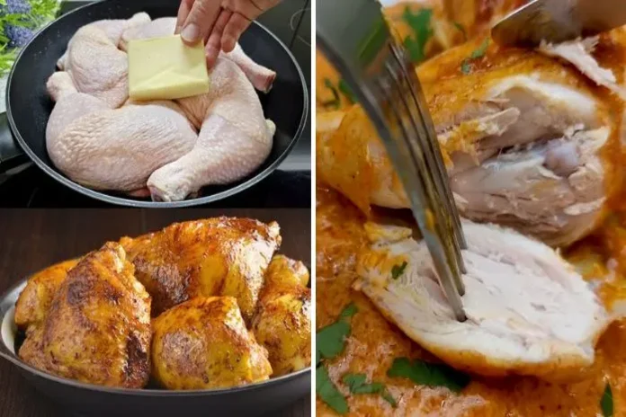 coxa e sobrecoxa assada perfeita e suculenta