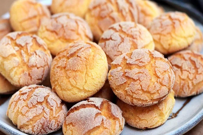 broa de fubá bem aerada e muito macia
